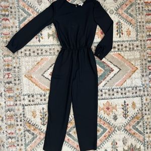 Wilfred free black cross back jumpsuit